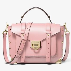 🔹️🥳Host pick🥳🔹️ MICHAEL KORS MANHATTAN MED TOP HANDLE PINK BLUSH SATCHEL